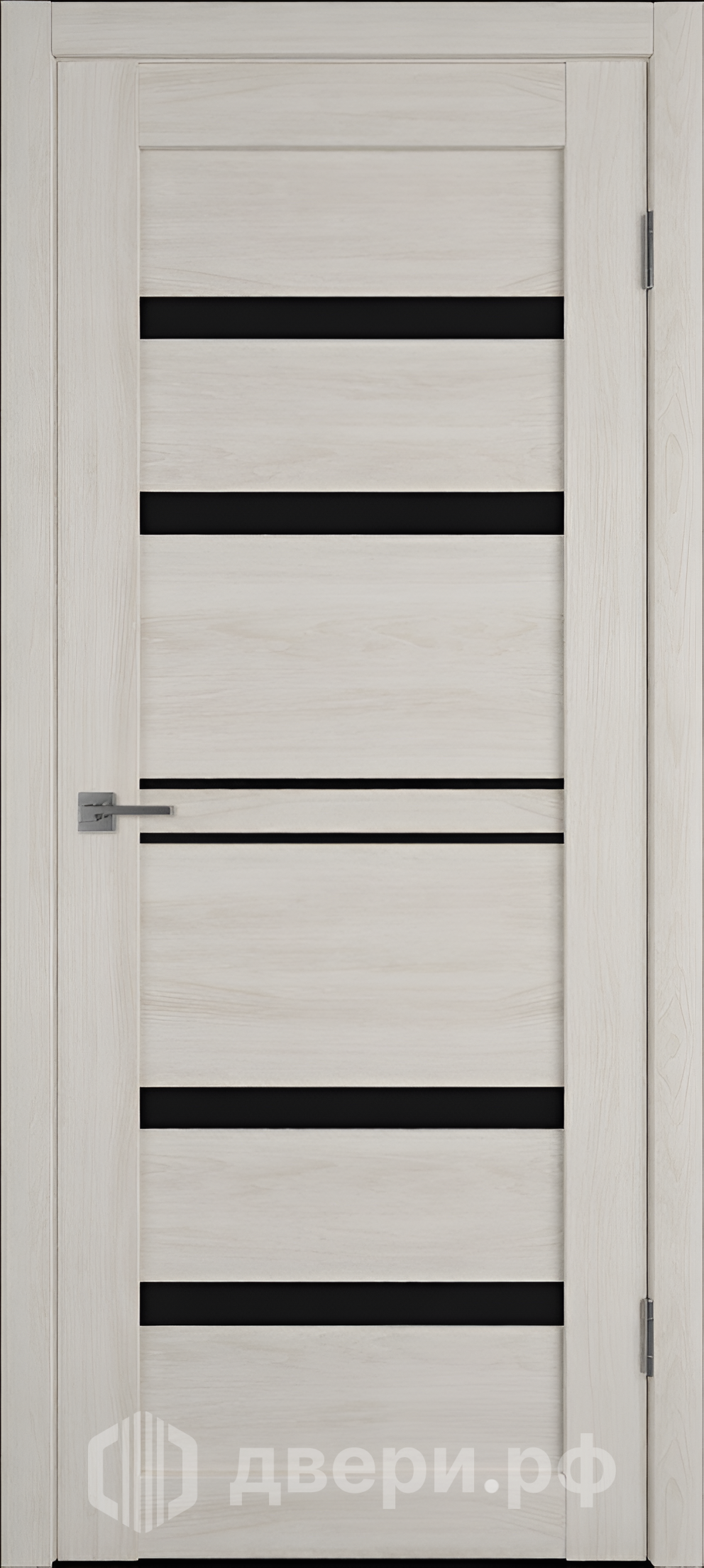 фото: Межкомнатная дверь Атум Про 26 Лакобель черный