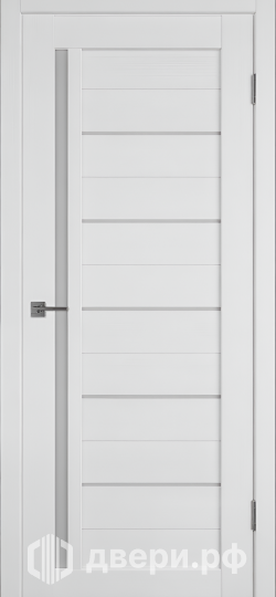 фото: Межкомнатная дверь Атум 1 Сатин белый