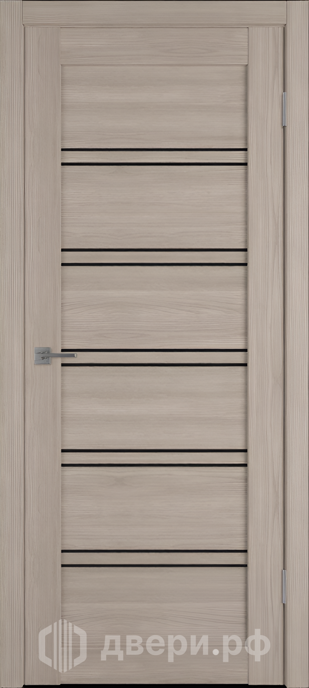 фото: Межкомнатная дверь Атум Про 28 Лакобель черный