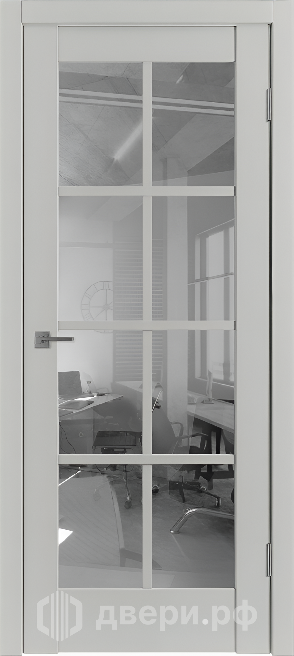 фото: Межкомнатная дверь Эмалекс ЕР 1 Мираж