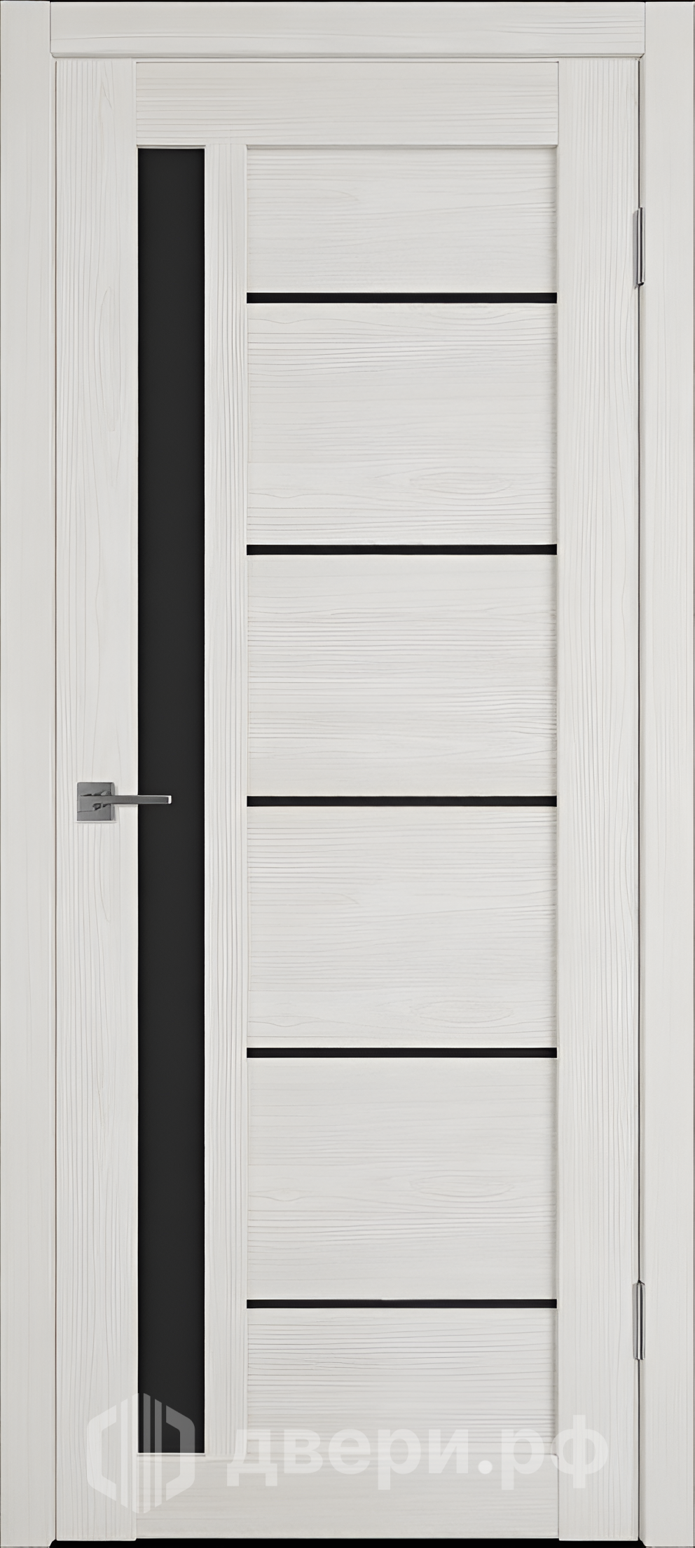 фото: Межкомнатная дверь Атум Про 37 Лакобель черный