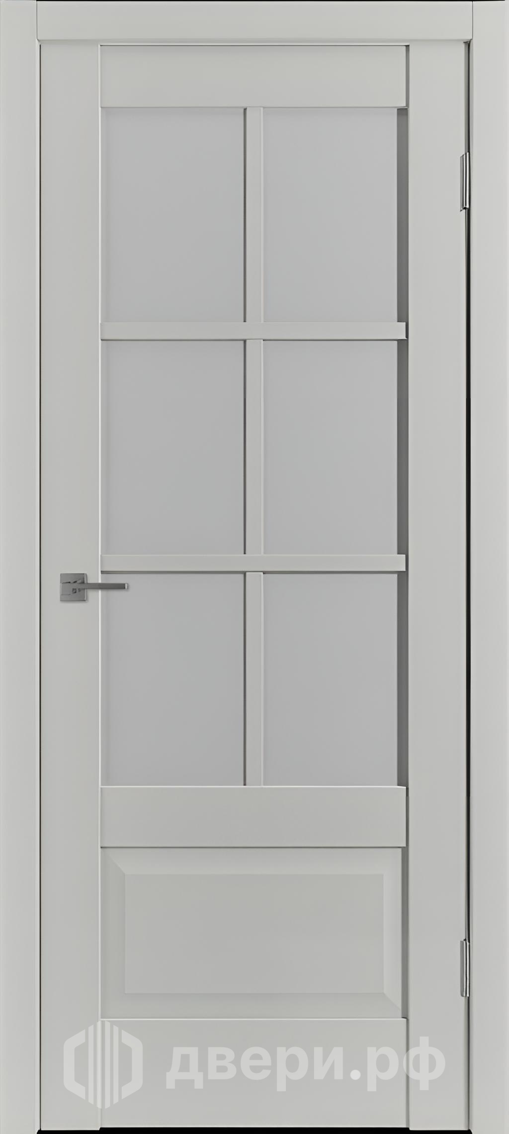 фото: Межкомнатная дверь Эмалекс ЕР 2 Сатин белый