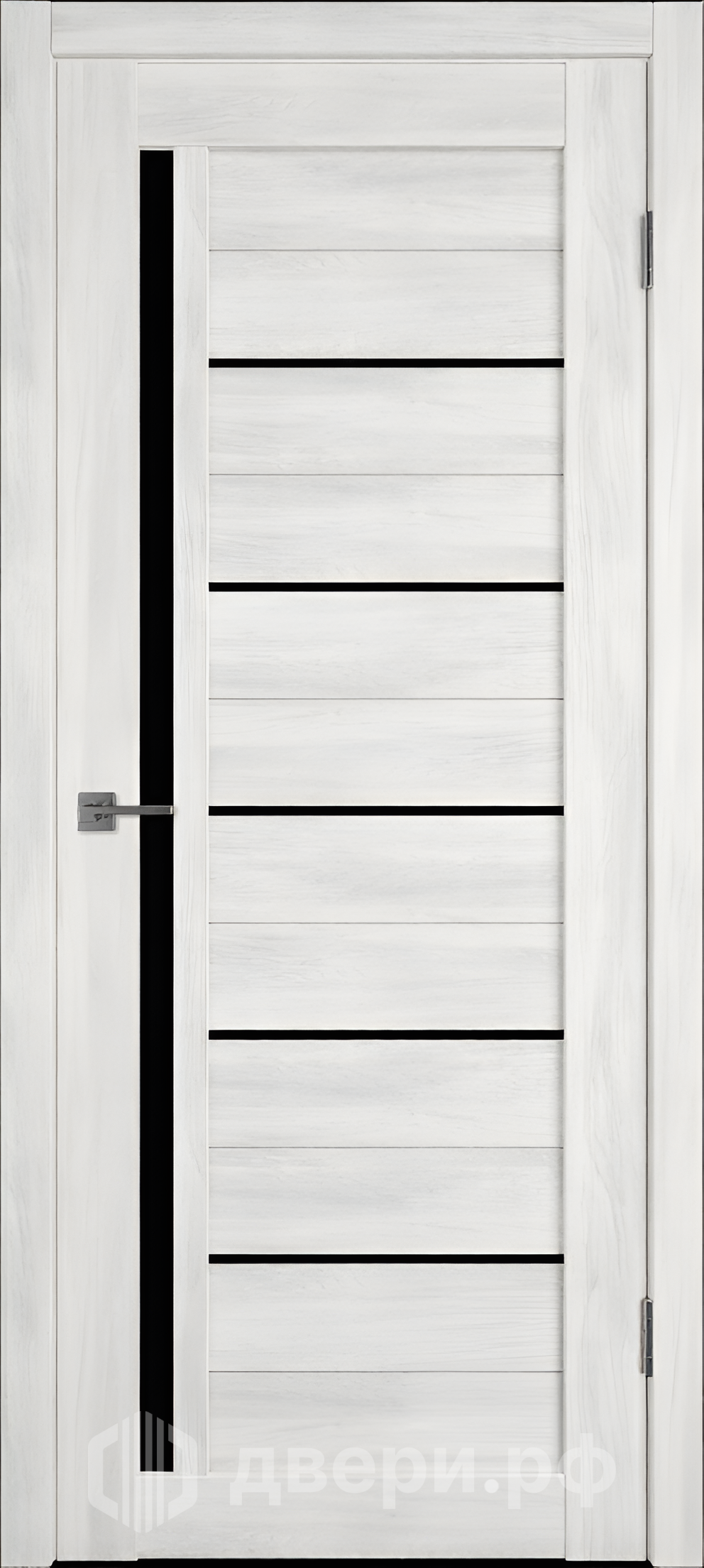 фото: Межкомнатная дверь Атум 1 Лакобель черный