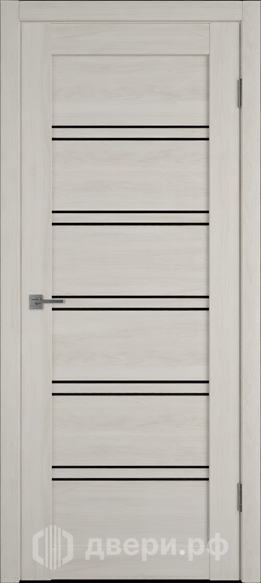 фото: Межкомнатная дверь Атум Про 28 Лакобель черный