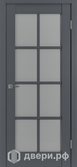 фото: Межкомнатная дверь Эмалекс ЕР 1 Сатин графит