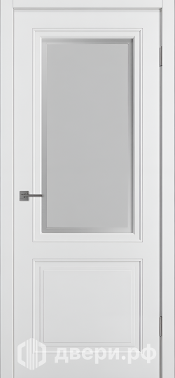 фото: Межкомнатная дверь Квадро 2 Сатин арт