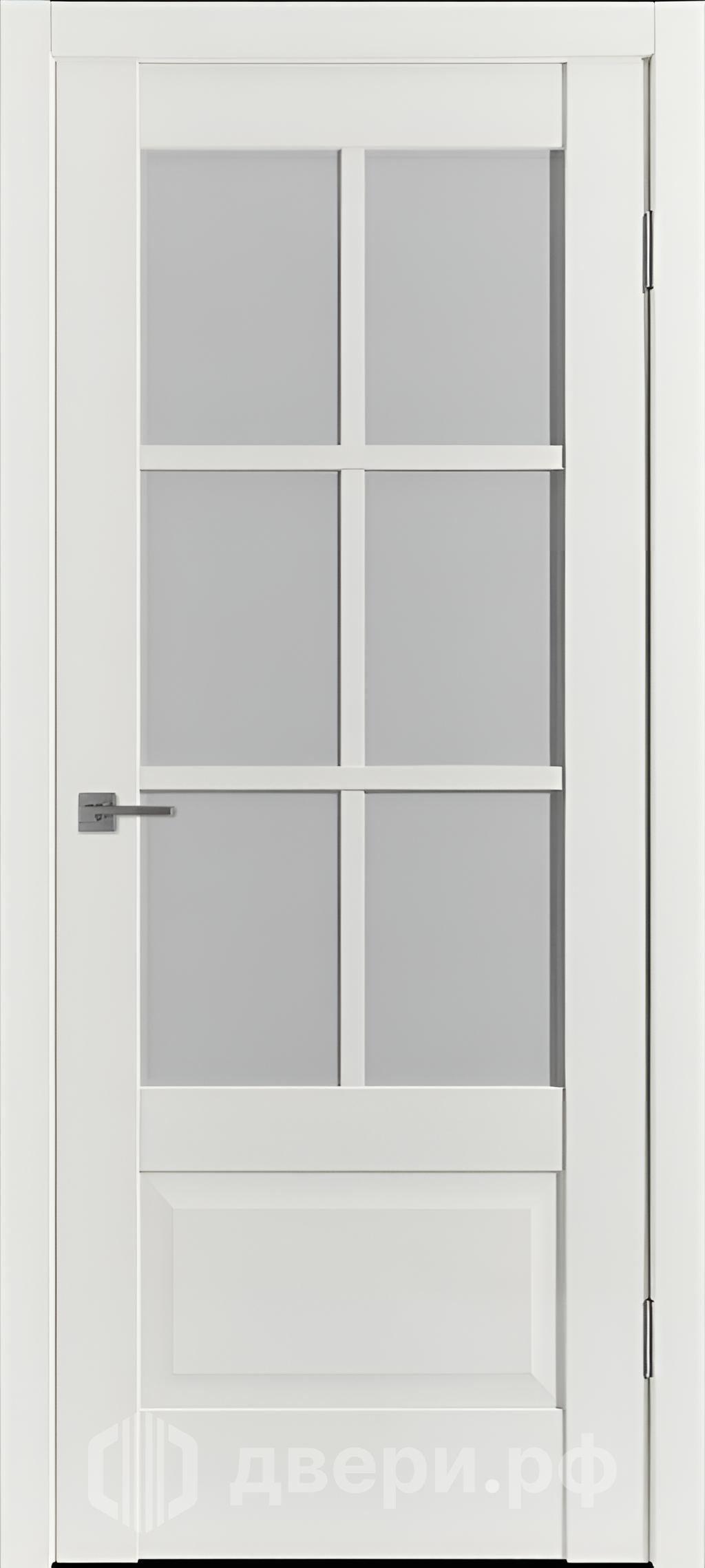 фото: Межкомнатная дверь Эмалекс ЕР 2 Сатин белый