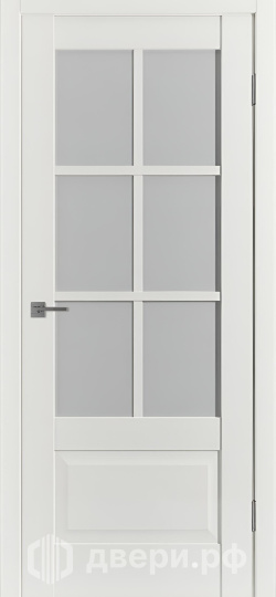 фото: Межкомнатная дверь Эмалекс ЕР 2 Сатин белый
