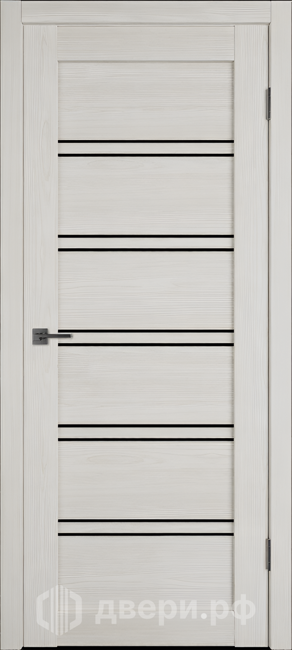 фото: Межкомнатная дверь Атум Про 28 Лакобель черный