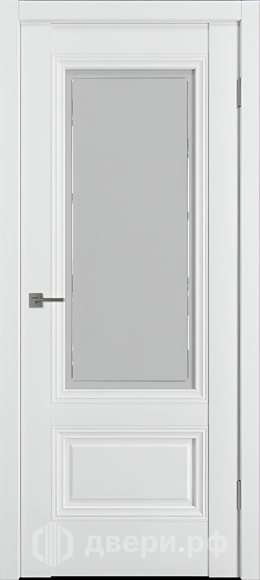 фото: Межкомнатная дверь Эмалекс ЕФ 2.1 Кристалл