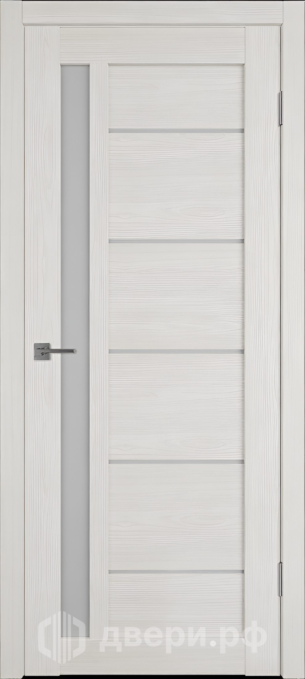 фото: Межкомнатная дверь Атум Про 37 Сатин белый