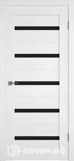 фото: Межкомнатная дверь Атум 7 Лакобель черный