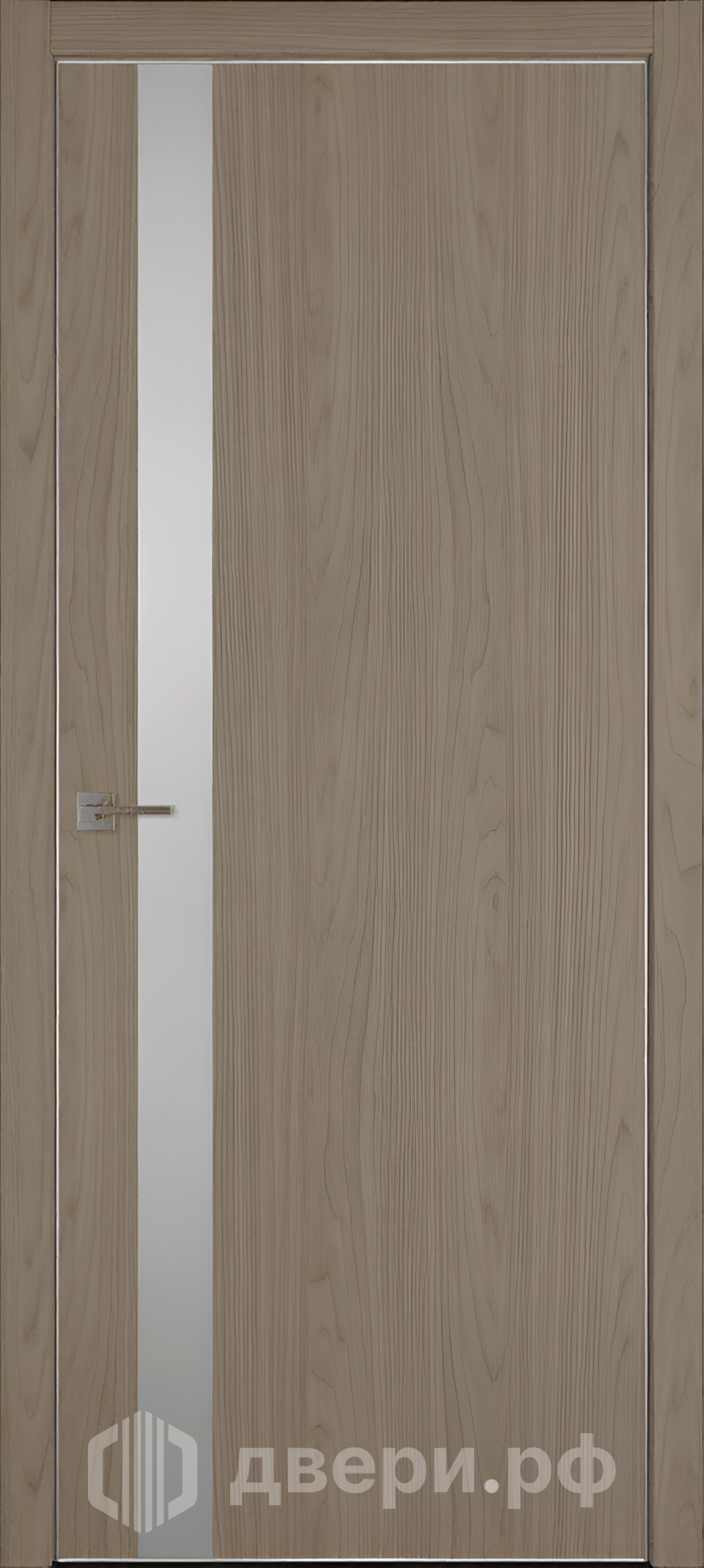 фото: Межкомнатная дверь Урбан 1 СВ Сатин белый