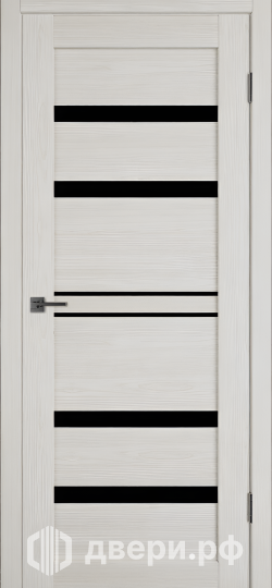 фото: Межкомнатная дверь Атум Про 26 Лакобель черный