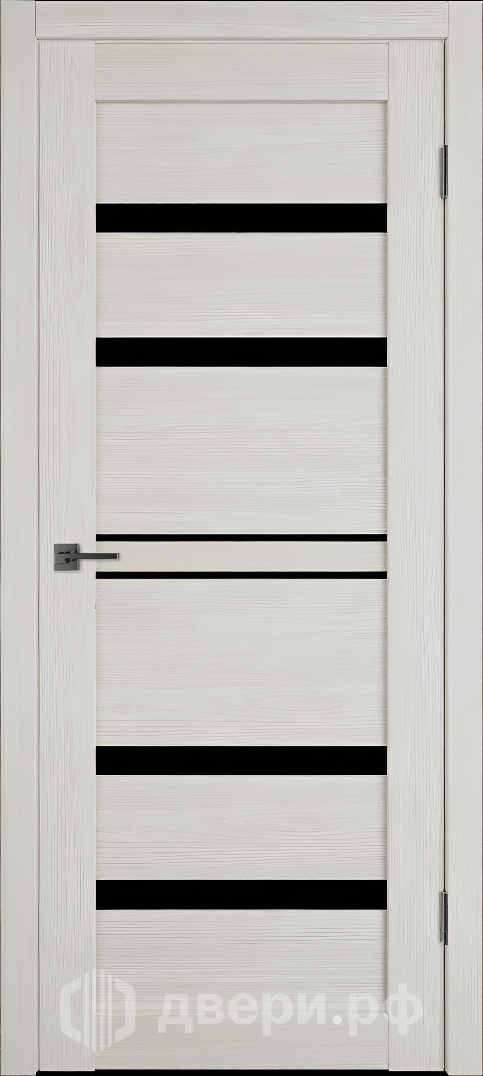 фото: Межкомнатная дверь Атум Про 26 Лакобель черный