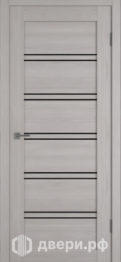 фото: Межкомнатная дверь Атум Про 28 Лакобель черный