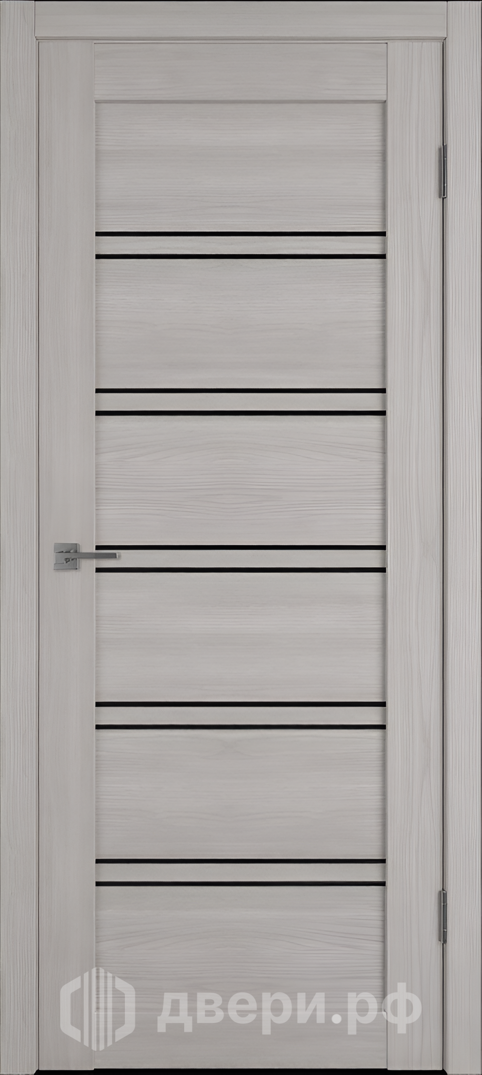 фото: Межкомнатная дверь Атум Про 28 Лакобель черный