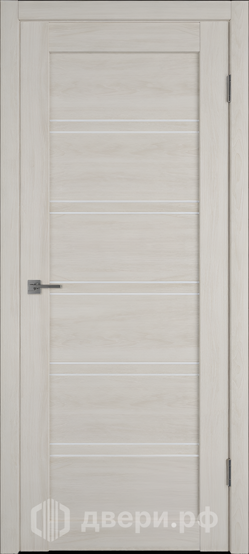 фото: Межкомнатная дверь Атум Про 28 Сатин белый