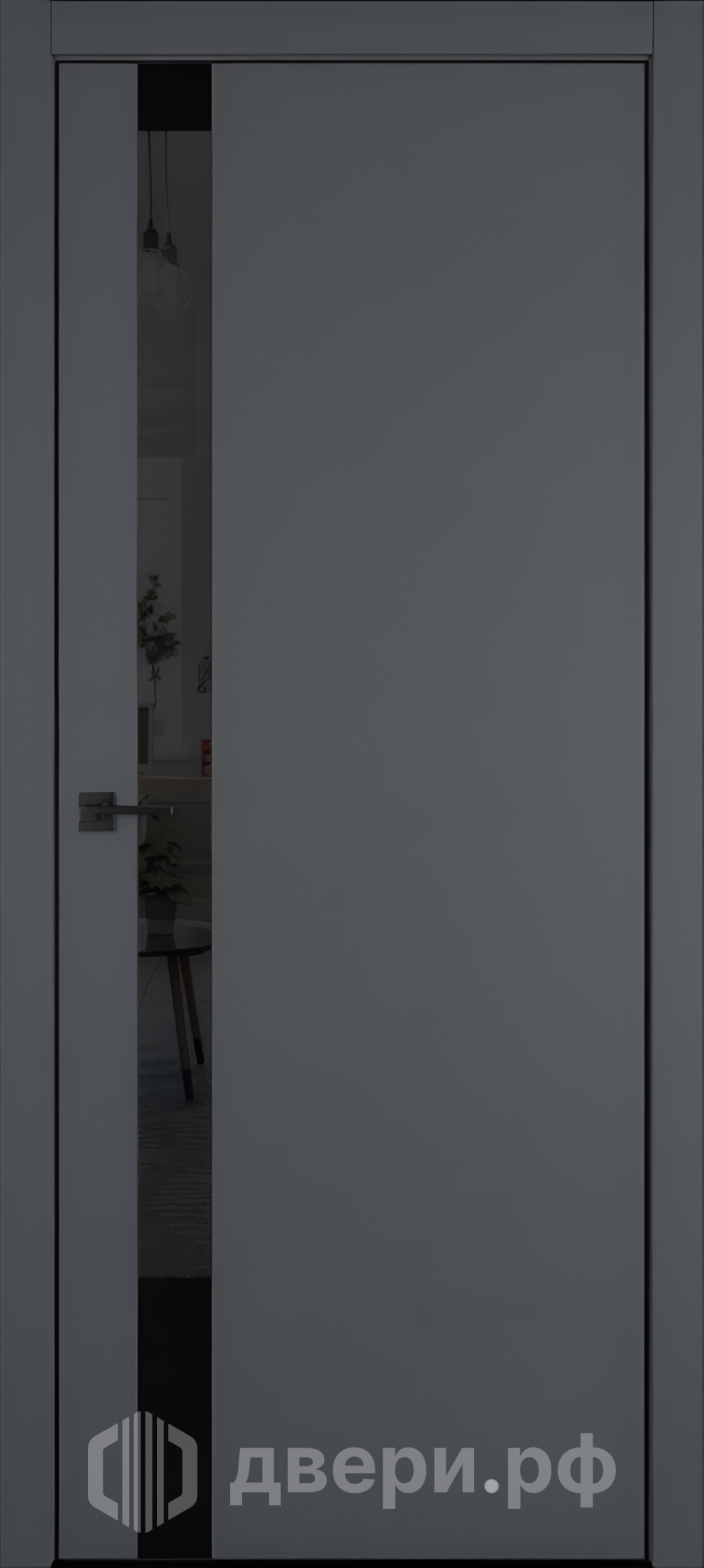 фото: Межкомнатная дверь Урбан 1 СВ Лакобель черный