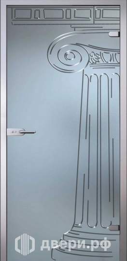 фото: Стеклянная дверь Капитель