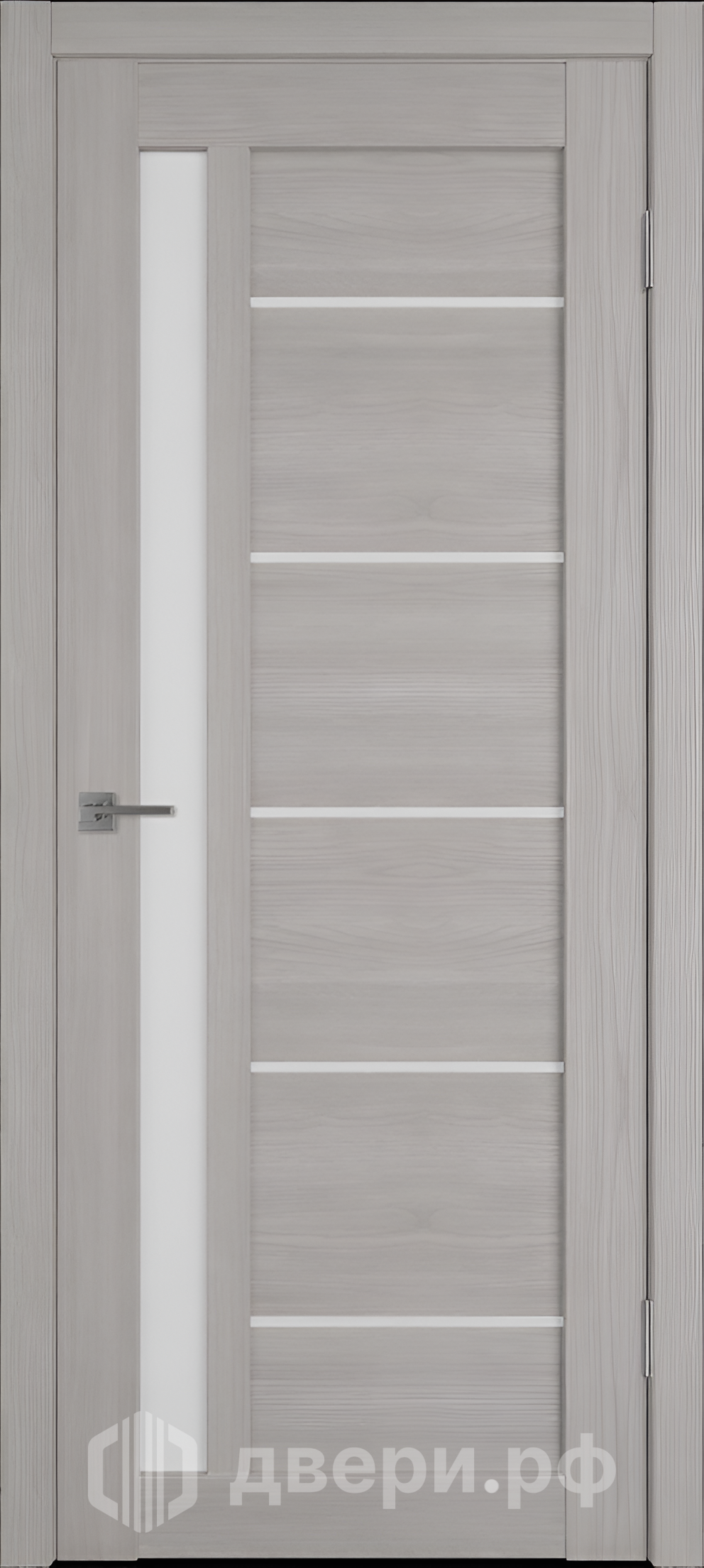 фото: Межкомнатная дверь Атум Про 37 Сатин белый