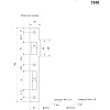 фото:  Замок врезной Apecs 7300-25 №3